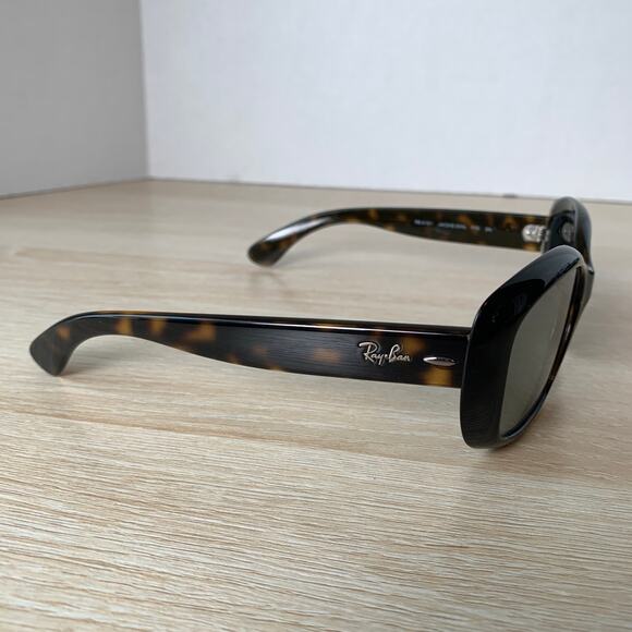 Ray-Ban JACKIE OHH RB4101 710 Cat Eye Tortoise Shell Italy FRAMES ONLY - Picture 8 of 8